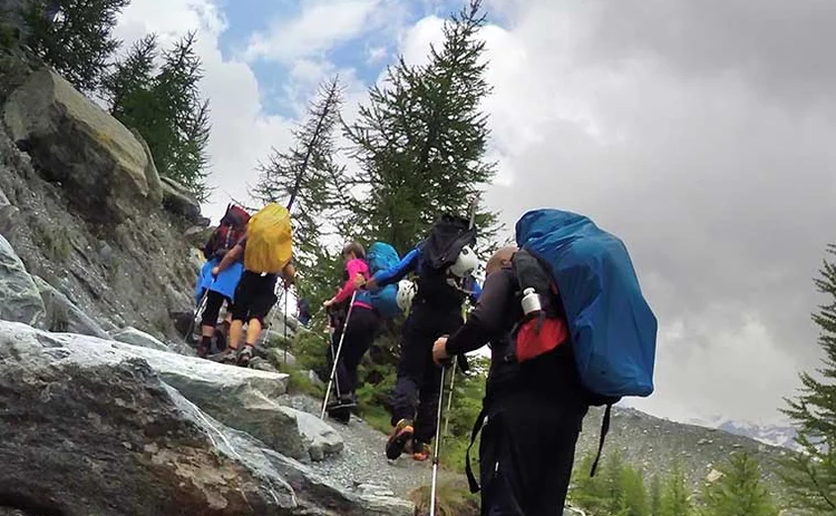 Mont Blanc Massif trek