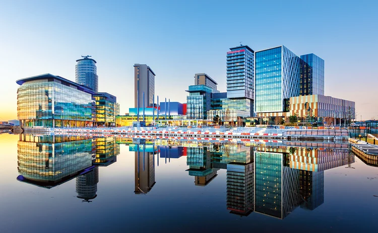 Salford Quays, Manchester - offices and flats